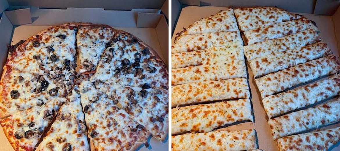 Godfather's Pizza Menu